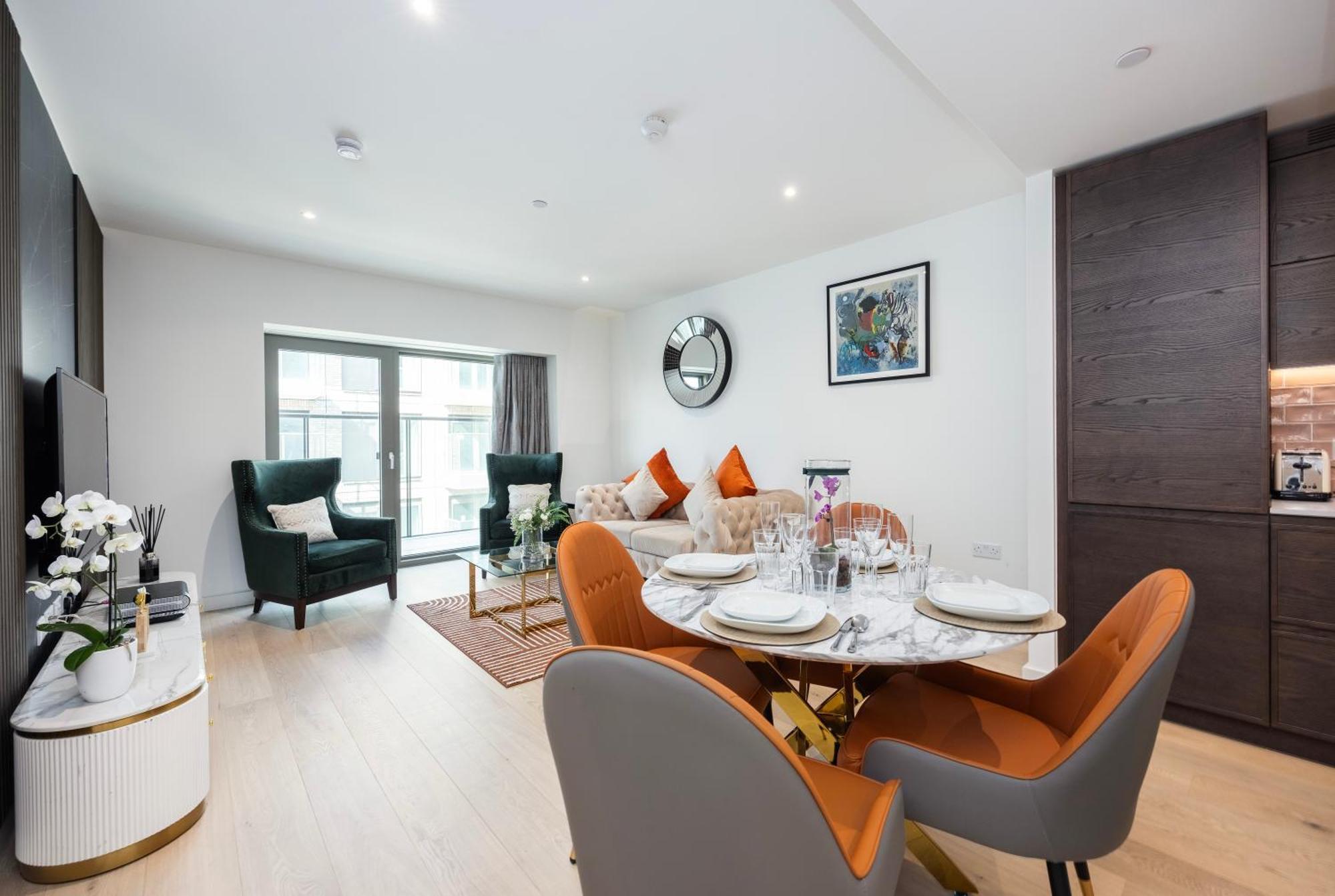 Austin David Apartments Royal Wharf ロンドン エクステリア 写真